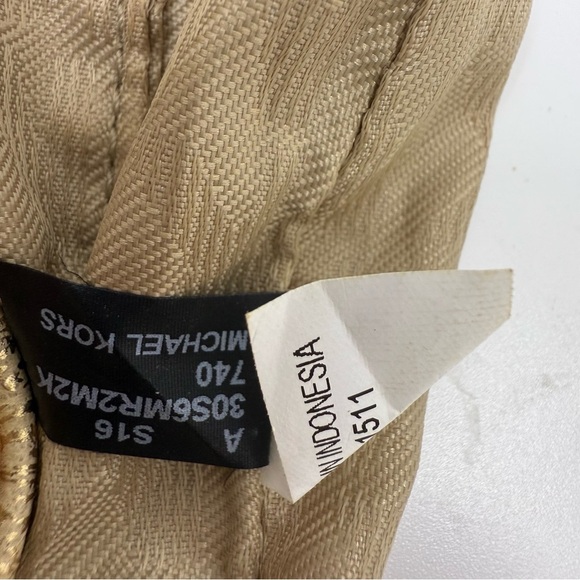 Michael Kors Corinne Medium Metallic PYTHON EMBOSSED CORINNE MEDIUM MESSENGER - Picture 8 of 11